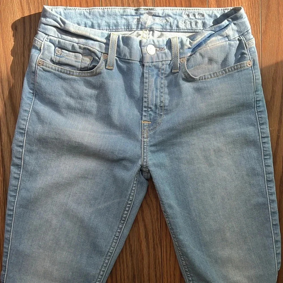 7 For All Mankind b(air) The Ankle Skinny Jeans 27 - Picture 6 of 12